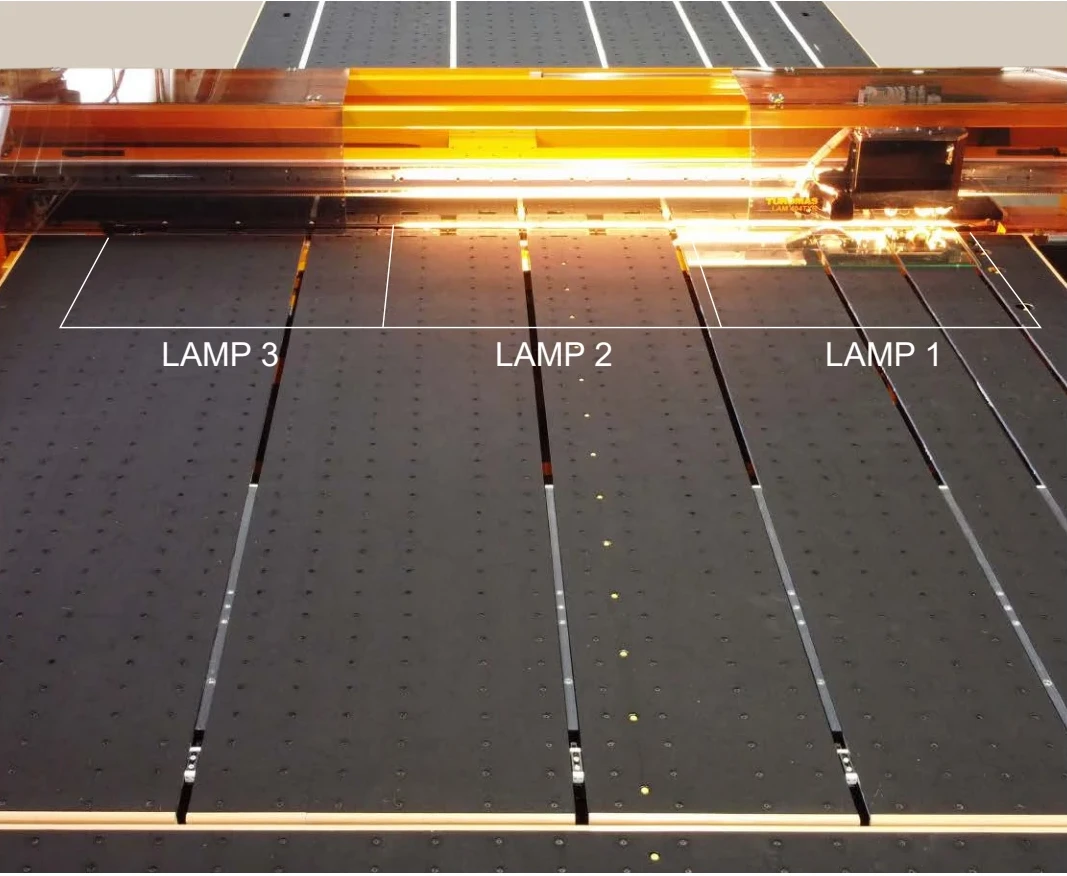 MODULAMP · Calor por tramos