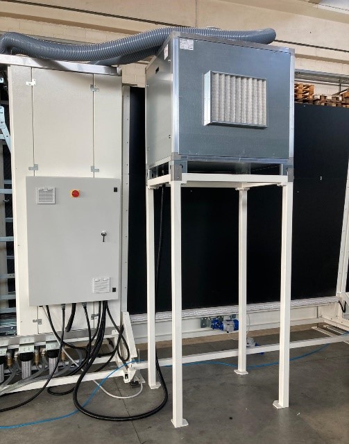 Lavadora TAURO · Caja del ventilador