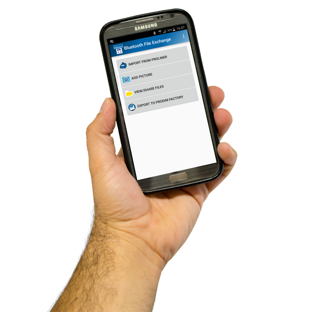 Aplicaciones móviles Prodim