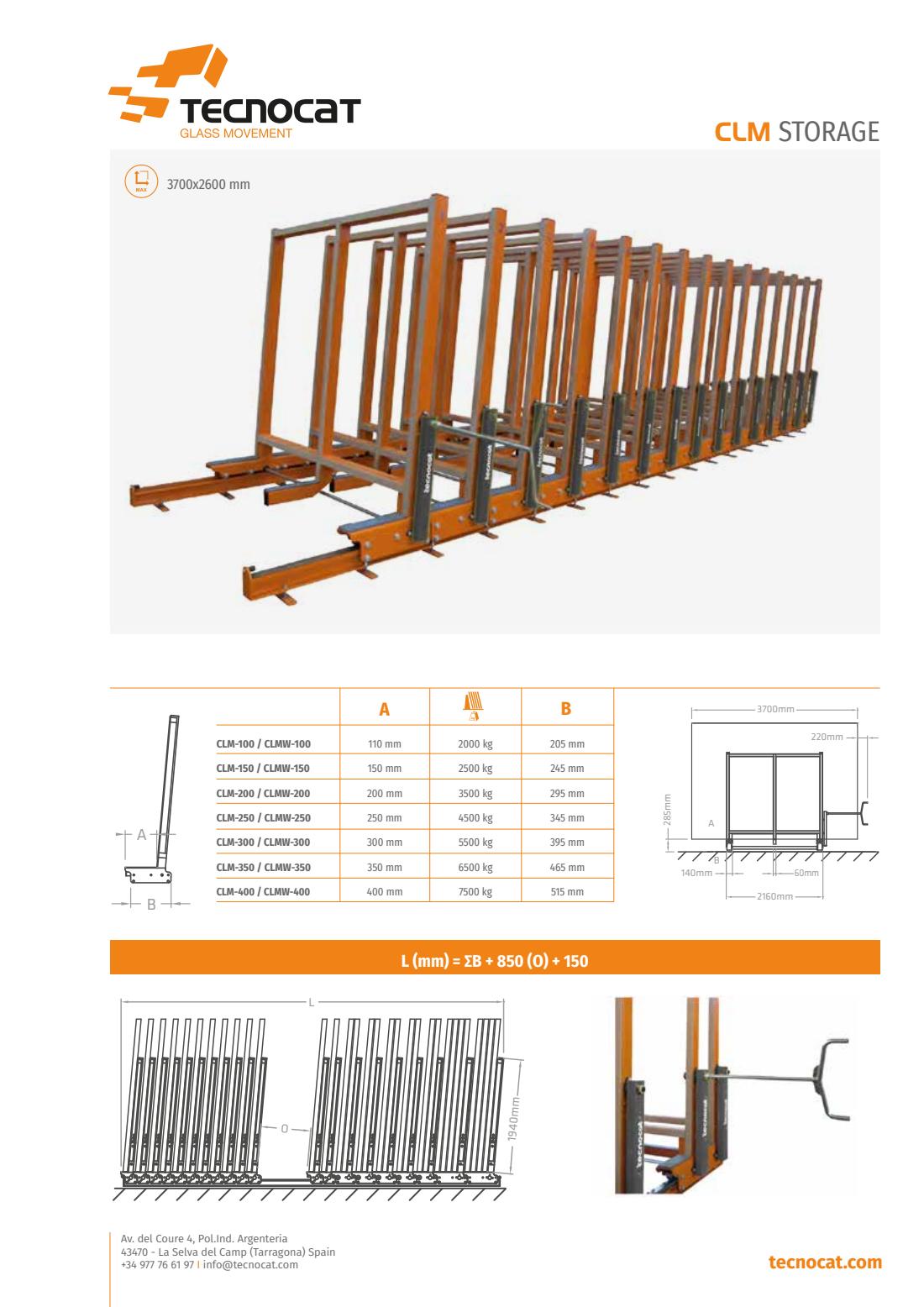 Ficha original CLM STORAGE