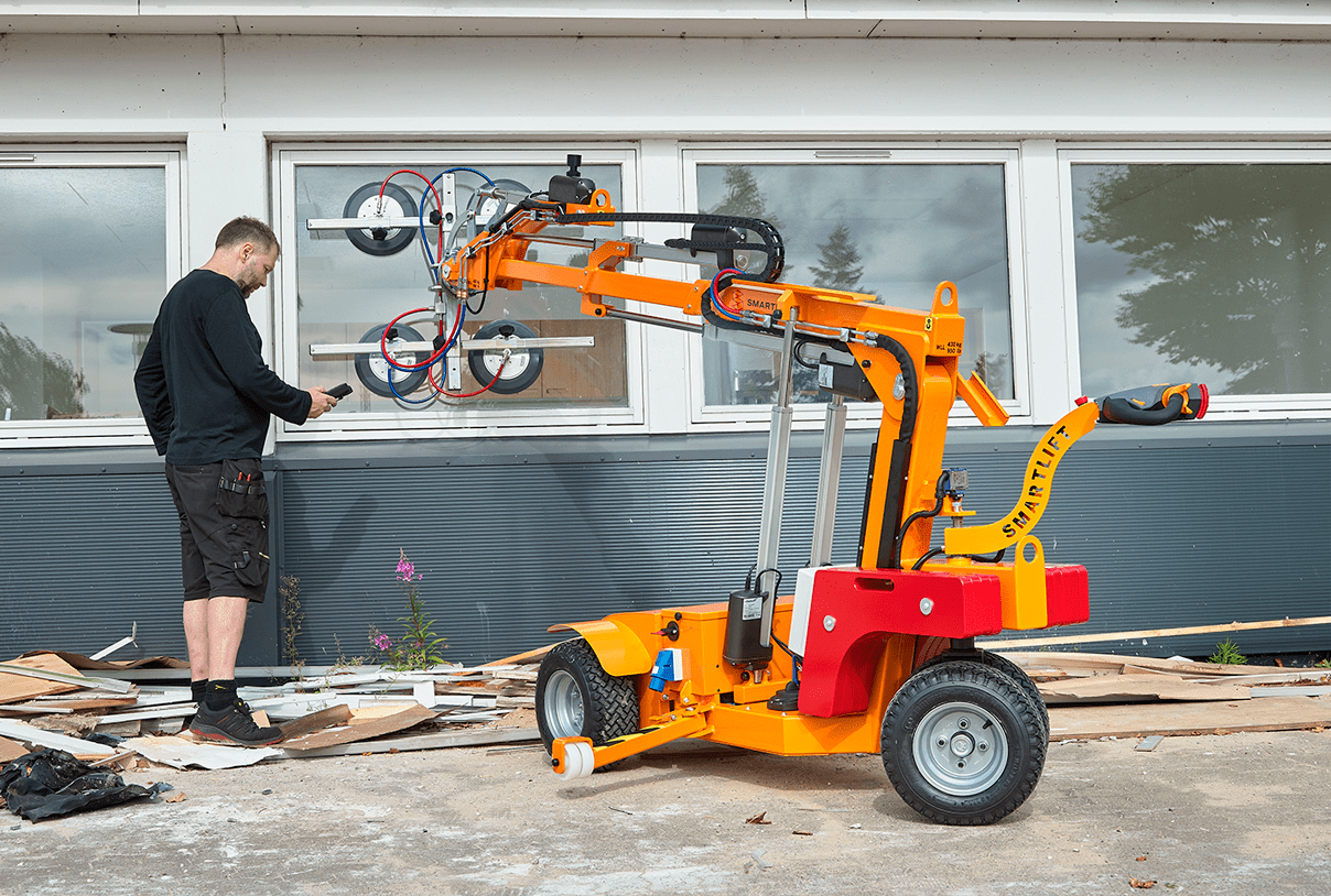 Smartlift SL 409 HLE RT · Colocación de vidrio
