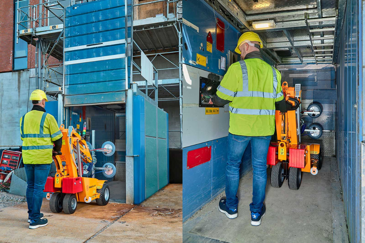 Robot SL 309 Outdoor Compact para trabajos en accesos reducidos