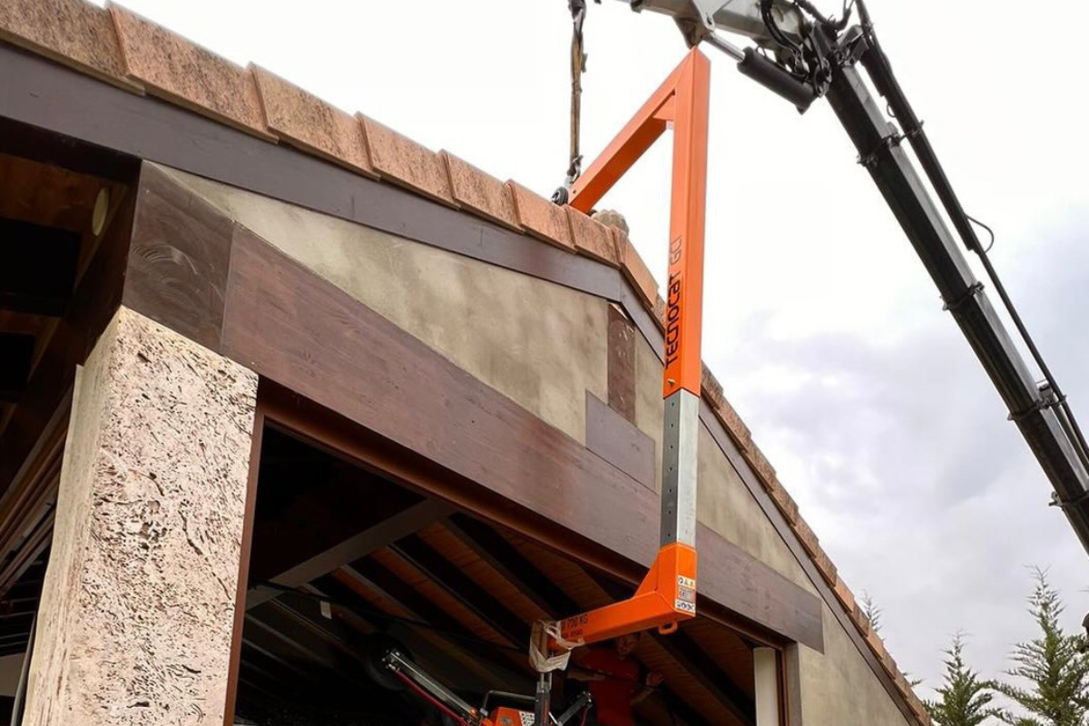 GC1 Tecnocat para salvar obstáculos en fachada