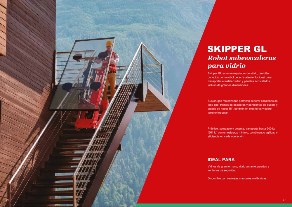 Portada del catálogo SKIPPER GL 2026 traducido al español